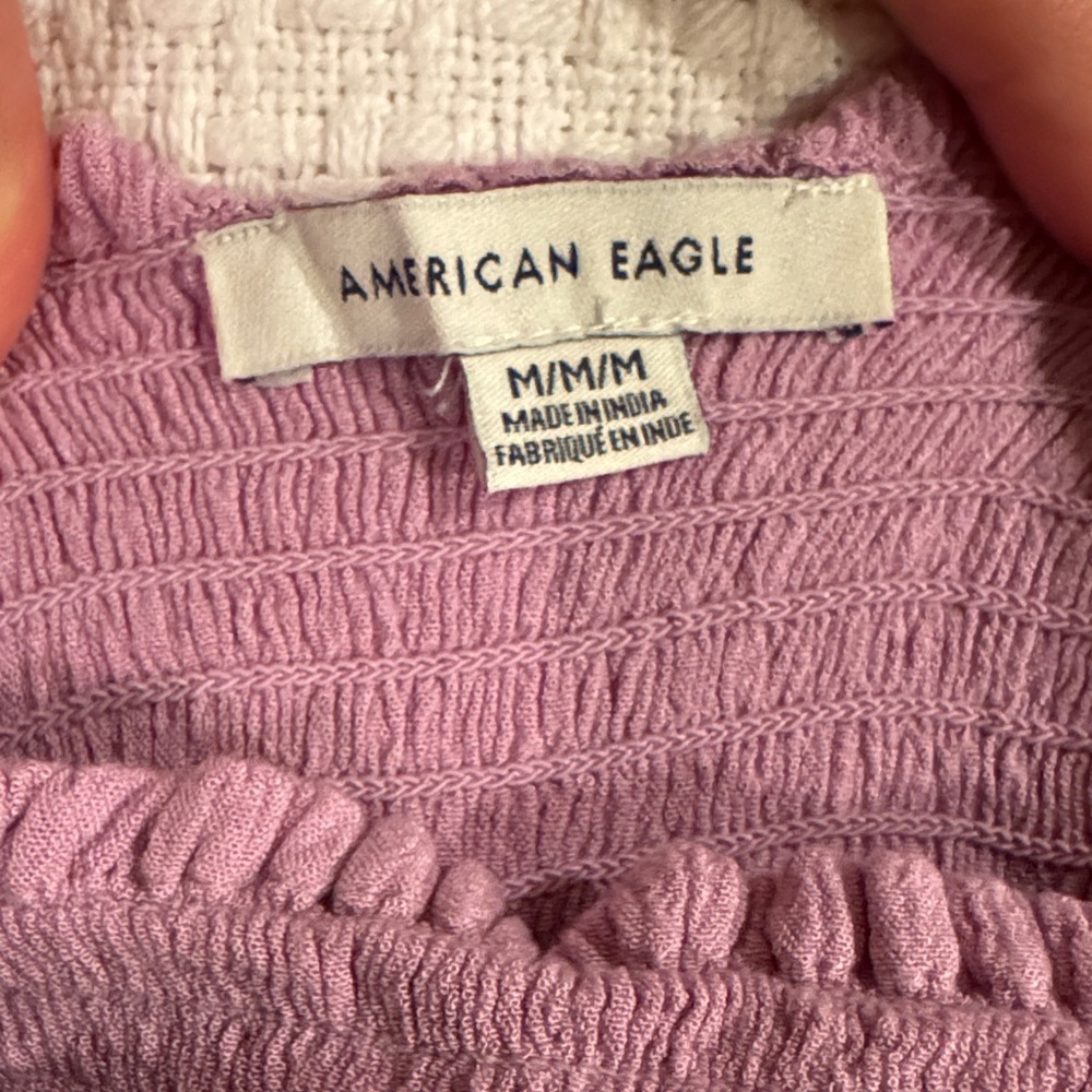 American Eagle Outfitters Purple Blouse - Picture 3 of 3